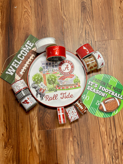 Alabama Landmark Round Tray