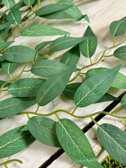 20 Inch Light Green Wisteria Leaf