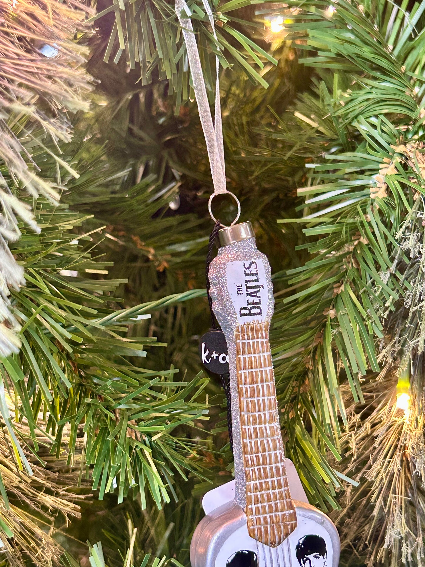 Kat And Annie Iconic Beatles Guitar Ornament