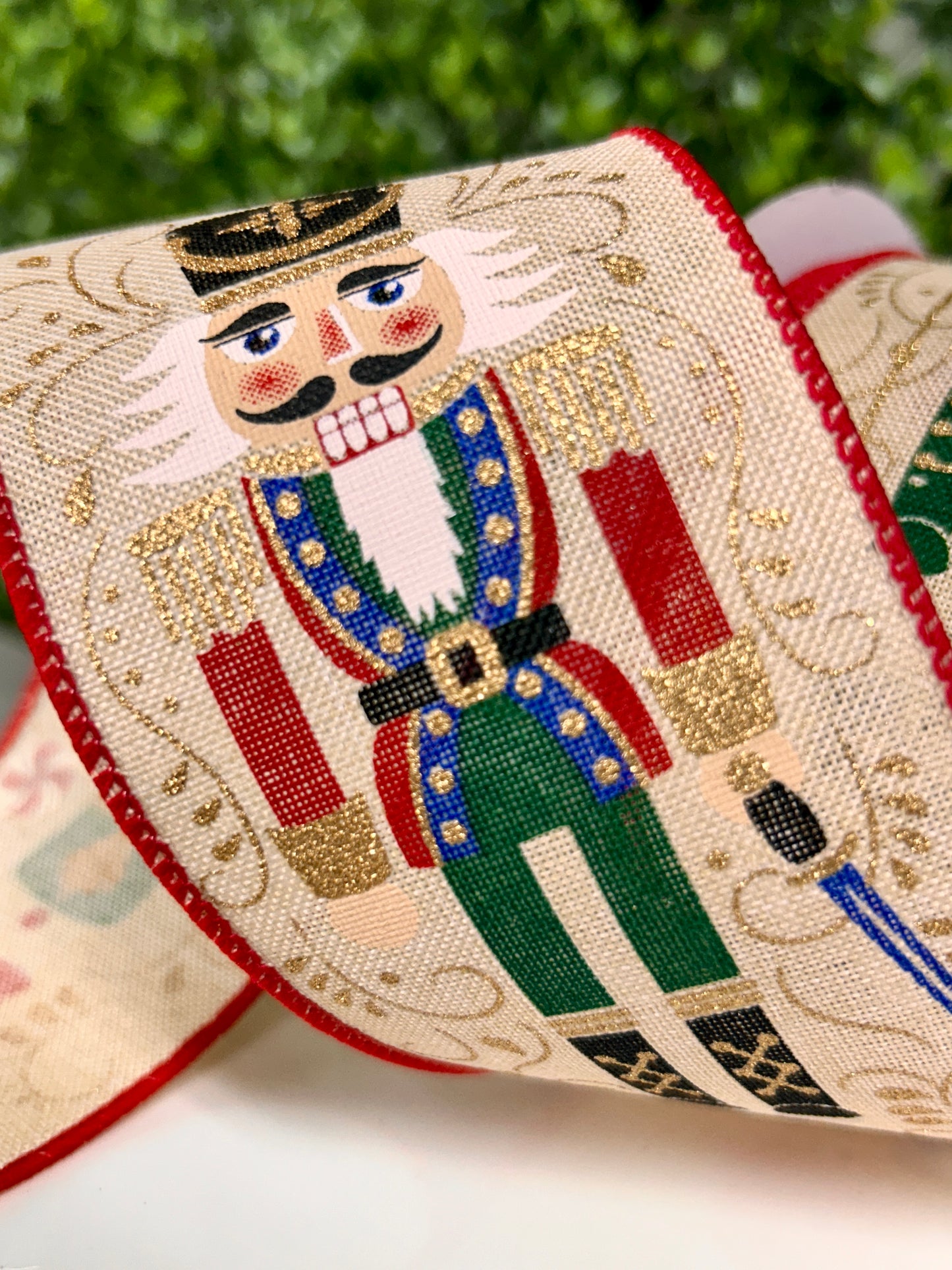 Nutcrackers On Royal Ribbon