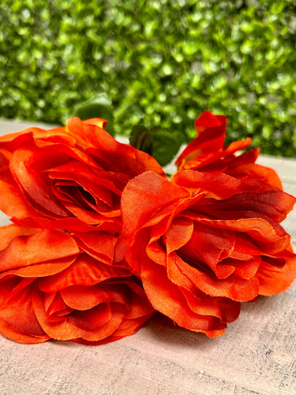 15 Inch Rust Rose Bush