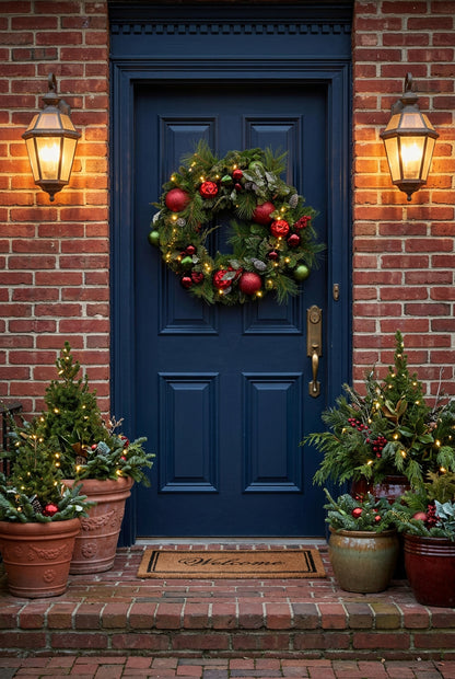 Costco 30 Inch Pre- Lit Holiday Wreath