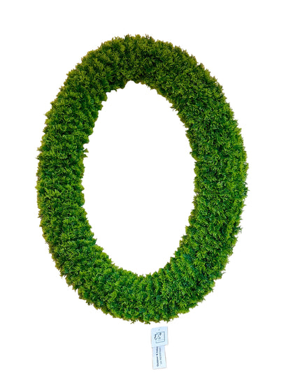 22 Inch By 30 Inch Cedar Oval Wreath