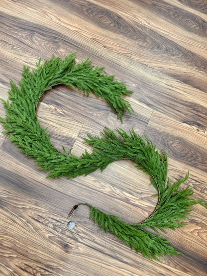 72 Inch Soft Touch Norfolk Pine Garland