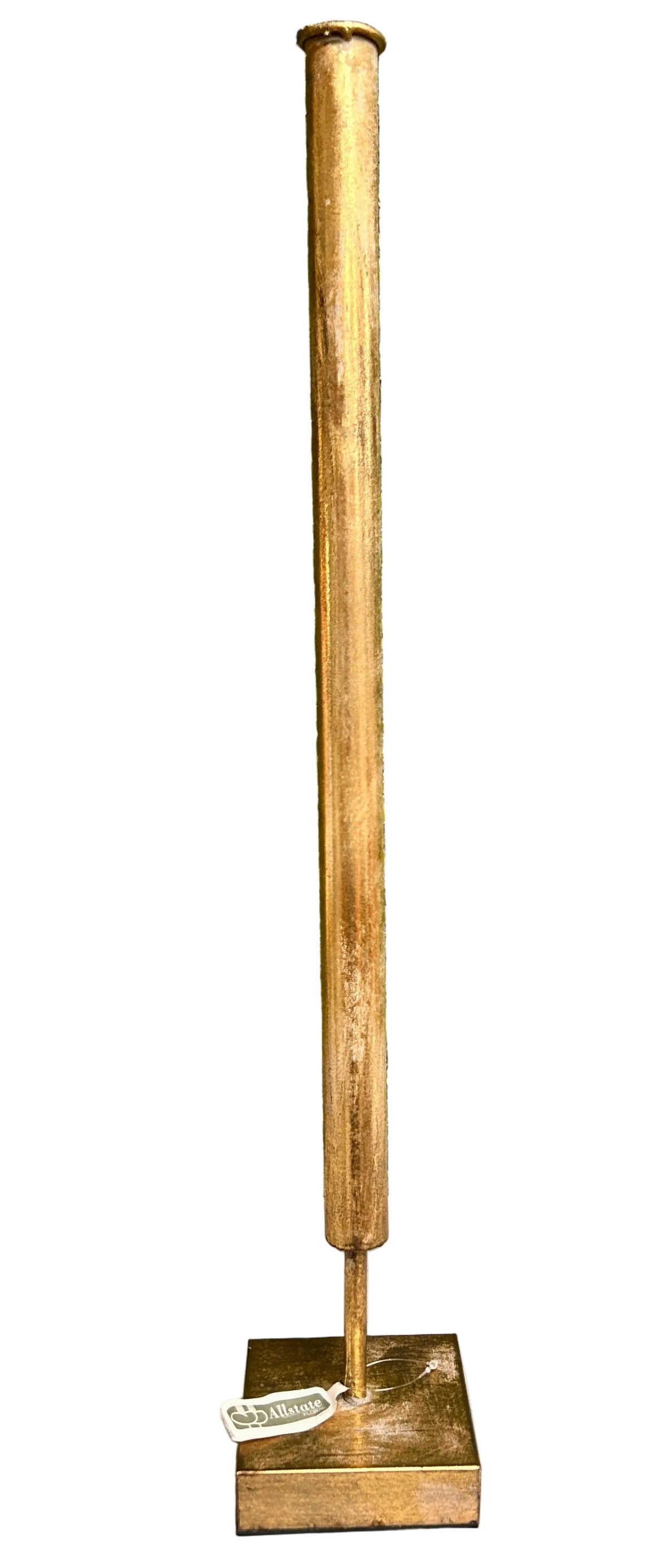 23.5 Inch Metal Tube Holder With Plate