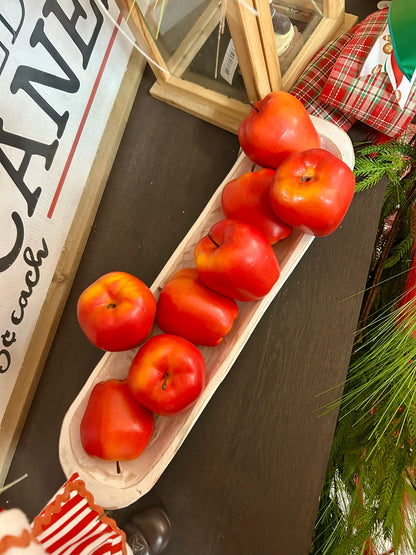 19.5 Inch White Dough Bowl