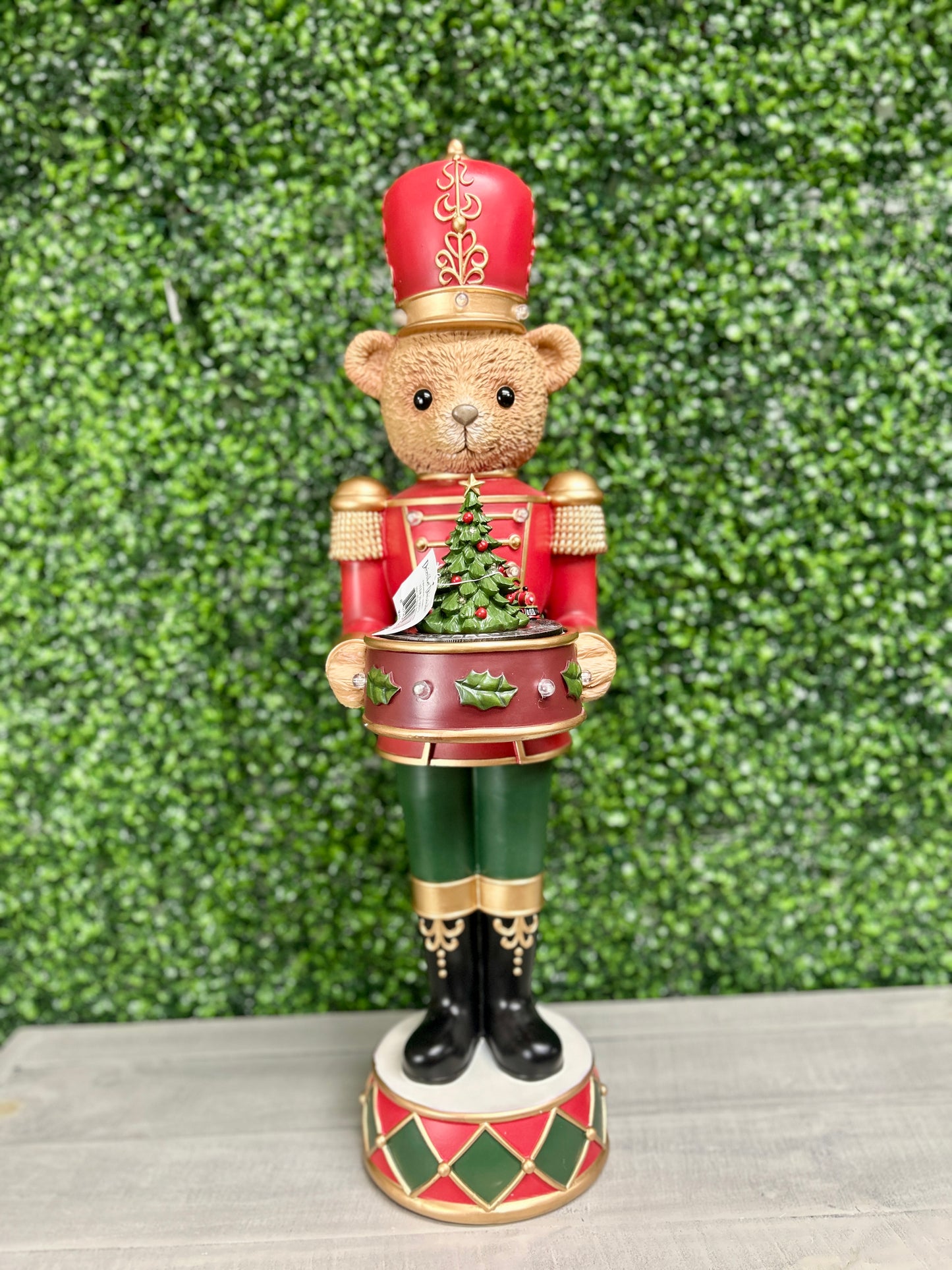 30 Inch LED Bear Nutcracker