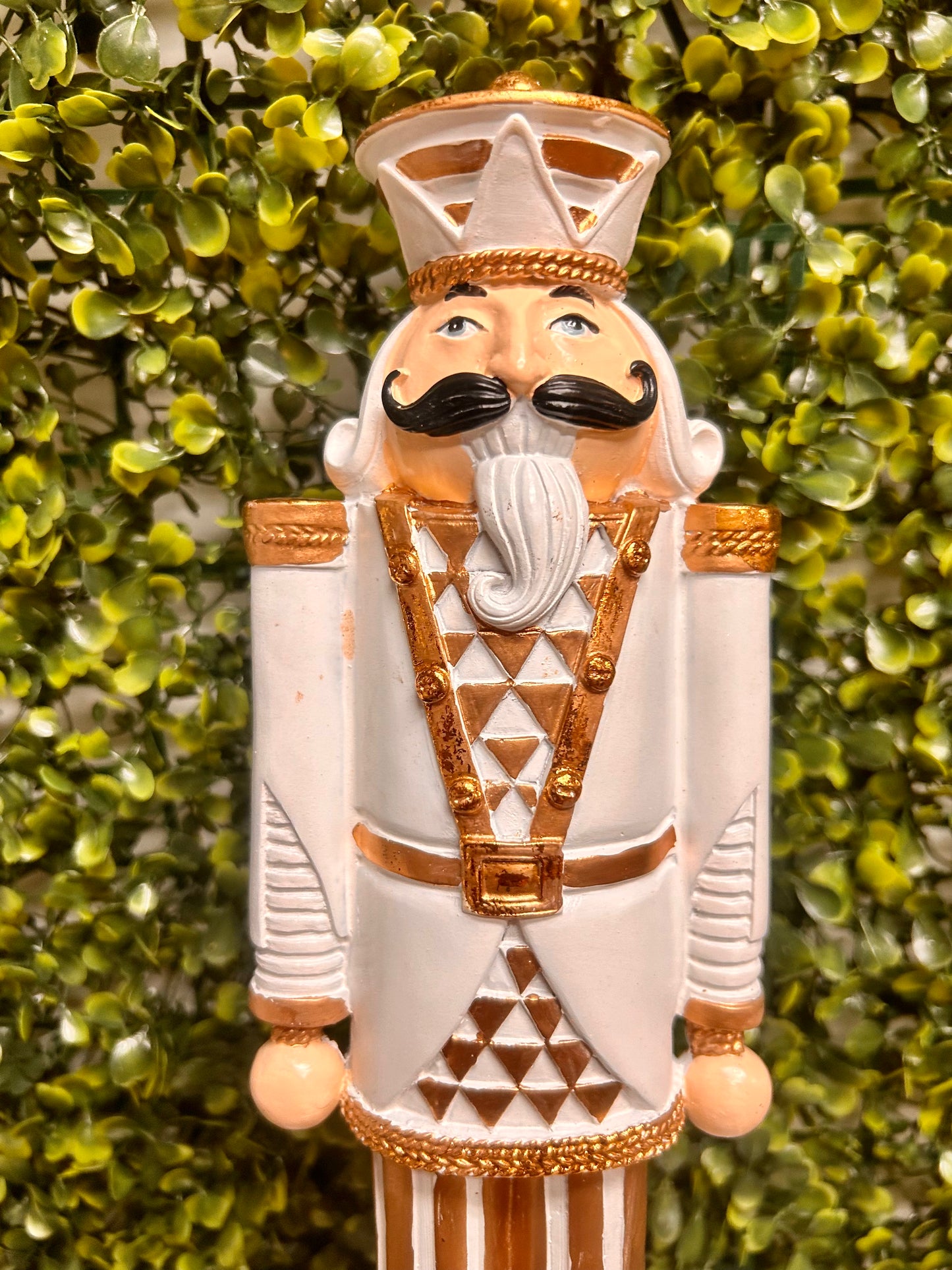12.5 Inch Resin Gold And Black Soldier