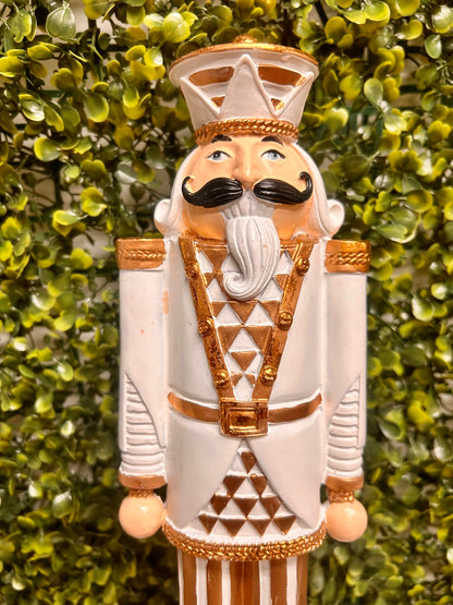 12.5 Inch Resin Gold And Black Soldier