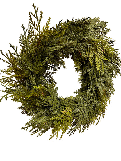 20 Inch Cedar Wreath