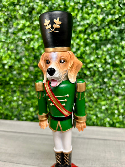 11.8 Inch Cocker Spaniel Nutcracker Resin Décor