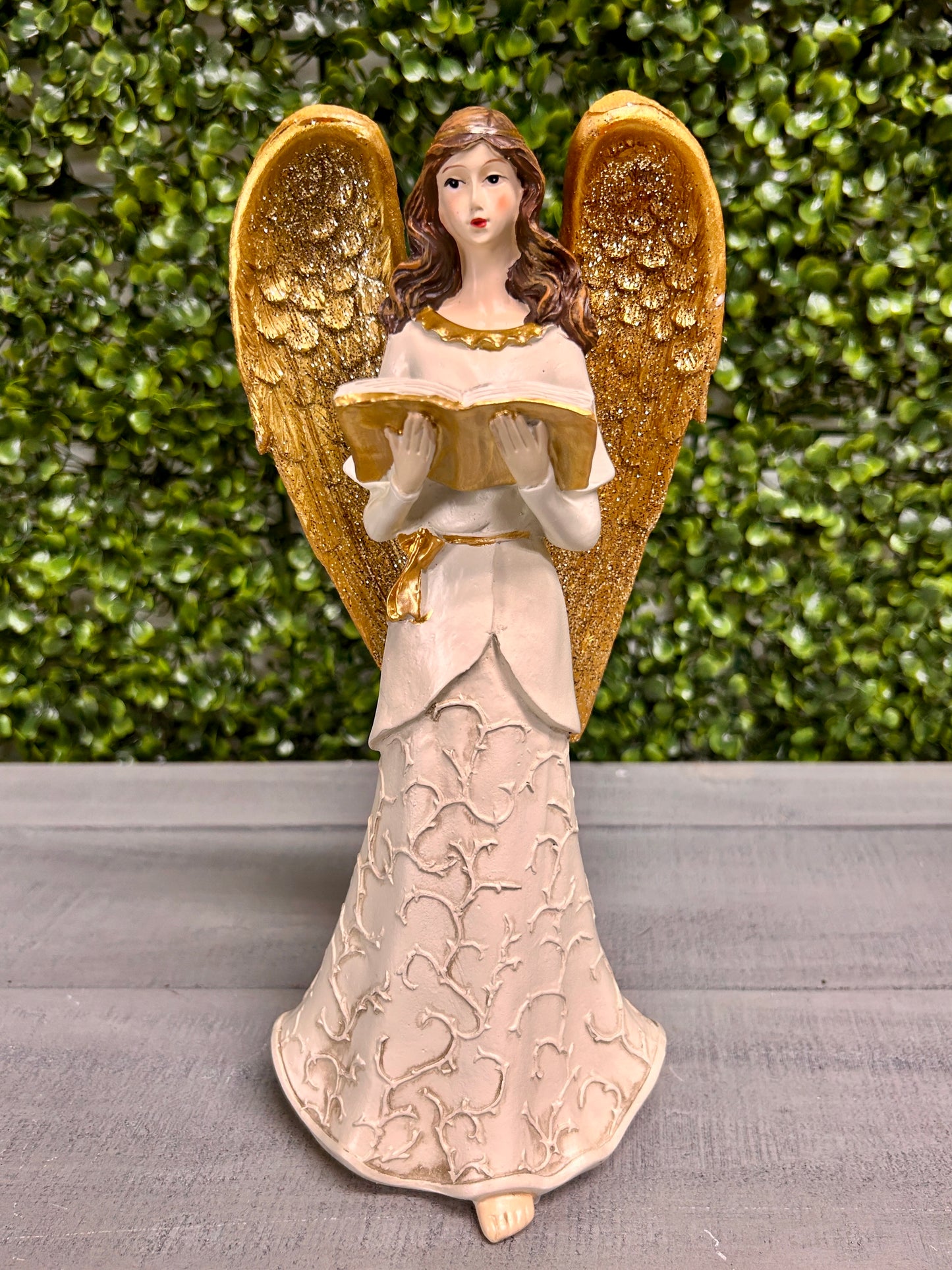 10 Inch Standing Resin Angels Three Assorted