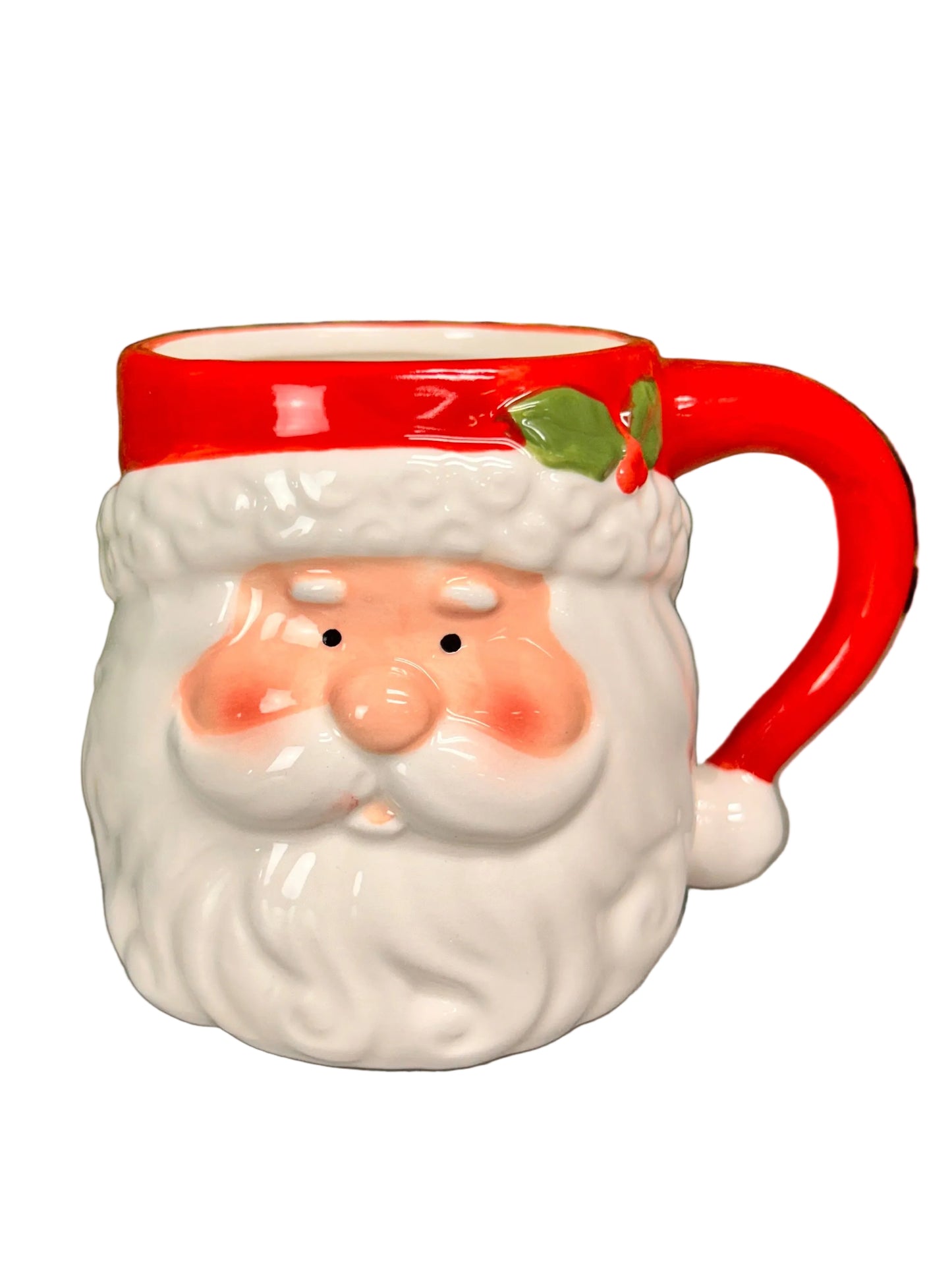 Ceramic Santa Face Mug