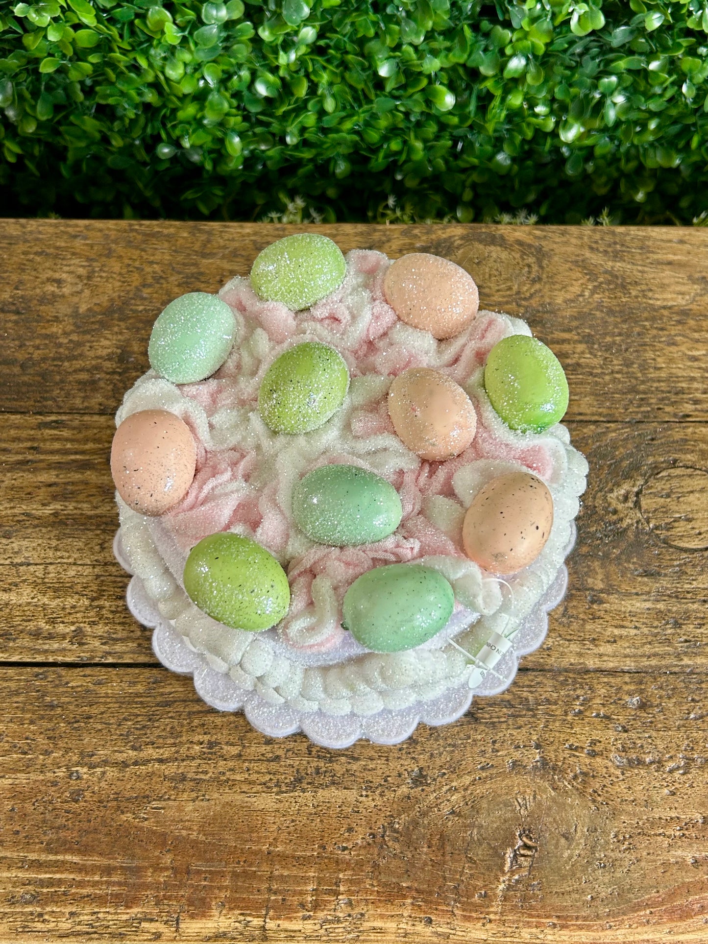 8 Inch Vintage Easter Egg Cake