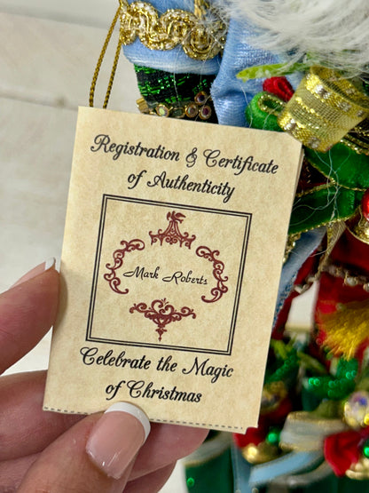 Mark Roberts Small 15 Inch Northpole Bell Ringer Elf