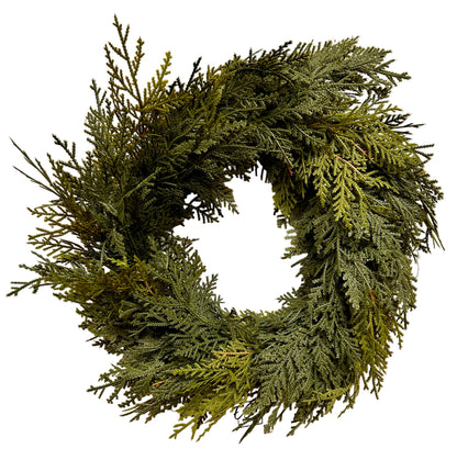 20 Inch Cedar Wreath