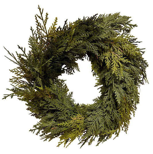 20 Inch Cedar Wreath
