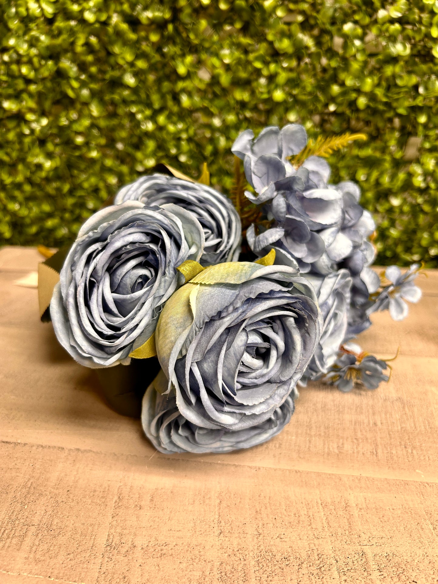 15 Inch Blue Rose Hydrangea Bush