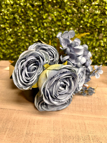 15 Inch Blue Rose Hydrangea Bush