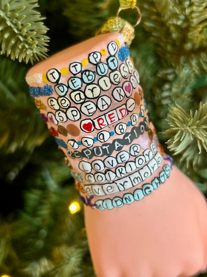 Swifty Friendship Bracelets Ornament