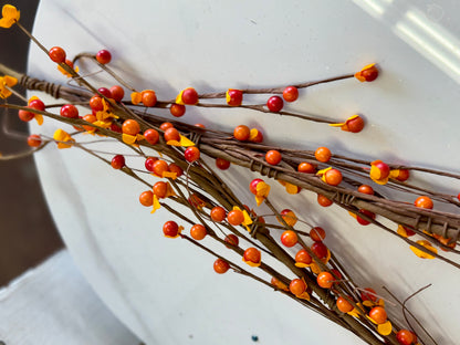 5 Foot Bittersweet Orange Berry Garland