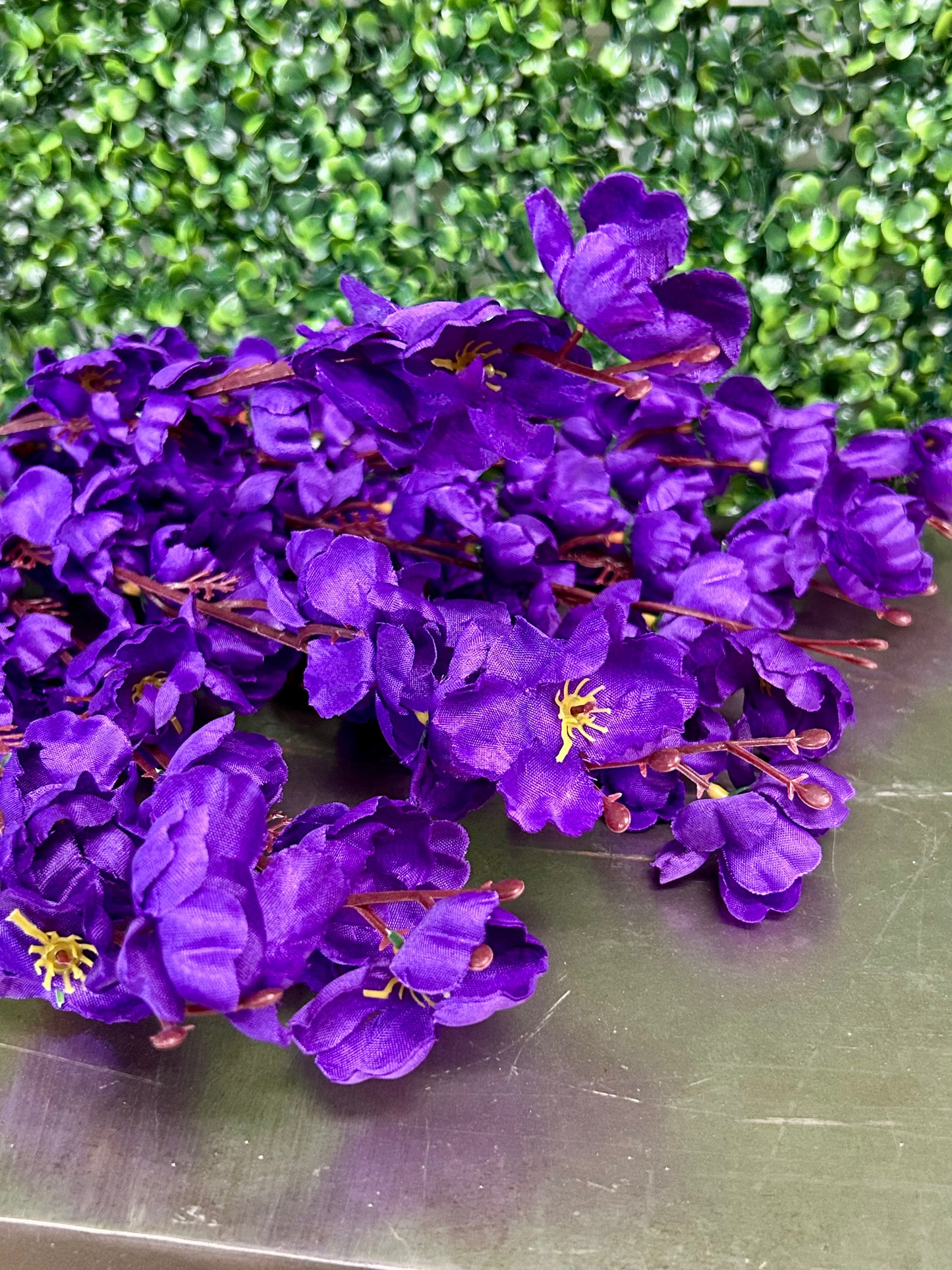 18 Inch Purple Cherry Blossom Bush