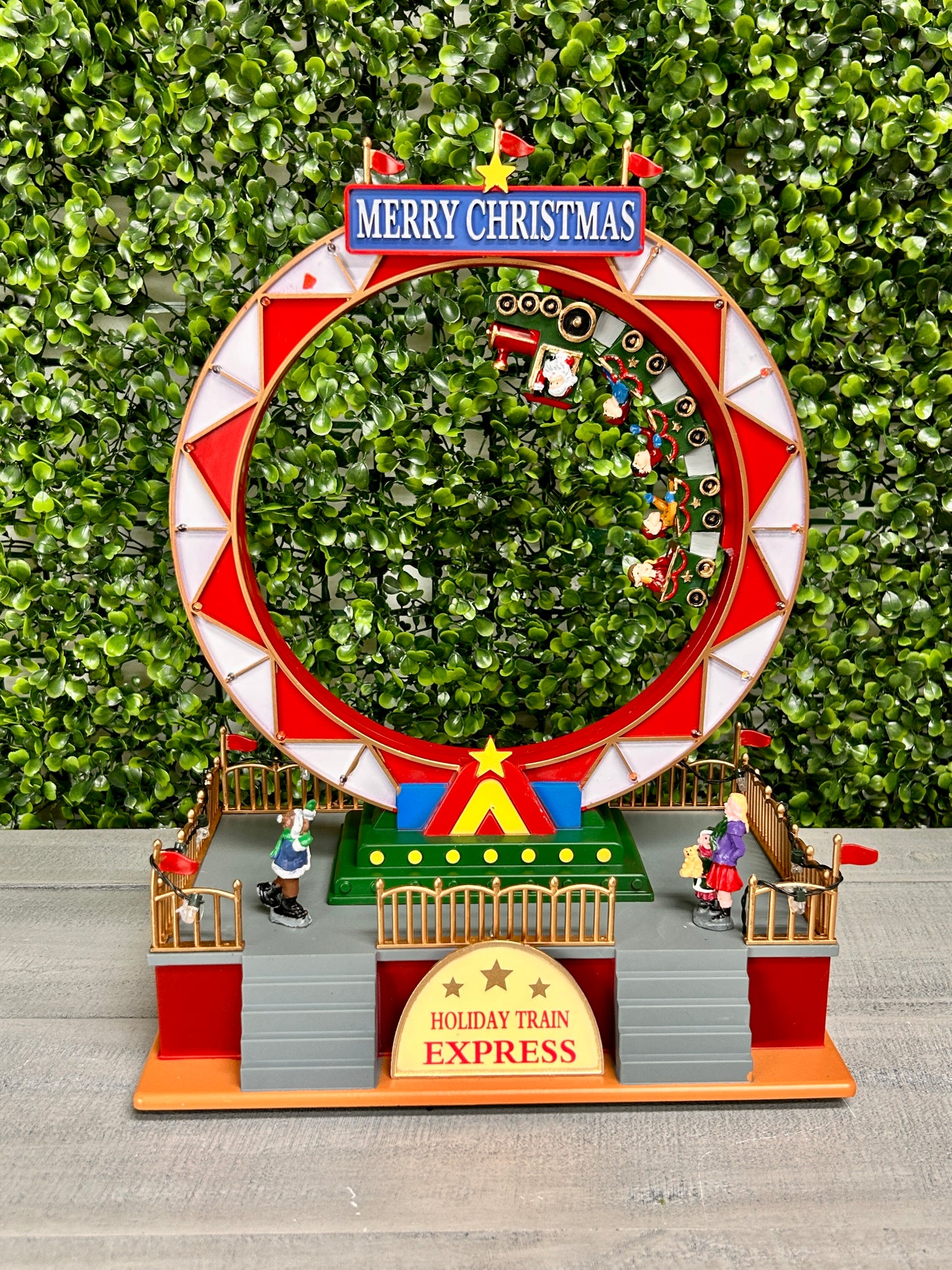 12.6 Inch Lighted Animated North Pole Express With Music
