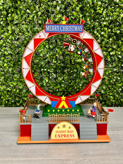 12.6 Inch Lighted Animated North Pole Express With Music