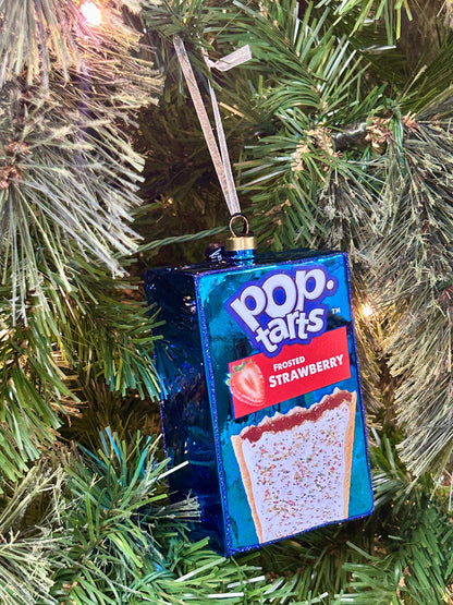 Kat And Annie Pop-Tart Frosted Strawberry Ornament