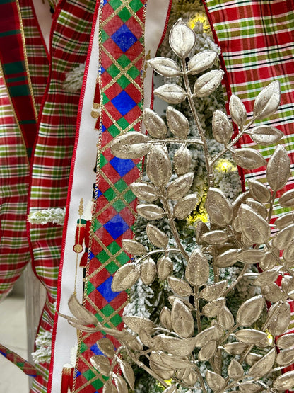 24 Inch Champagne Mini Leaf Spray