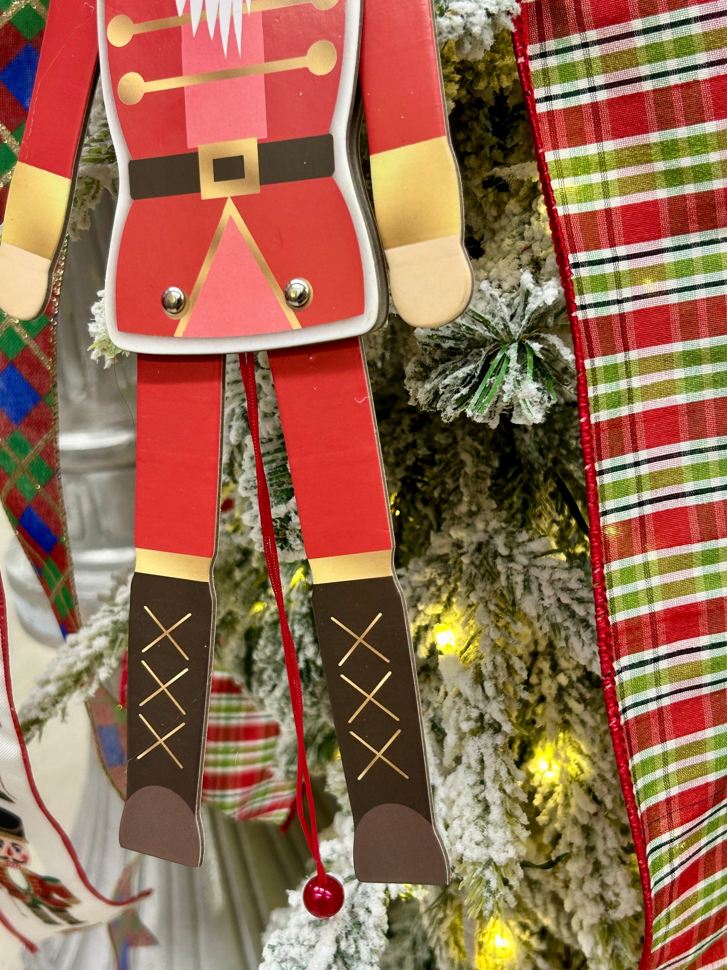 13.5 Inch Cardboard Toy Soldier Ornament