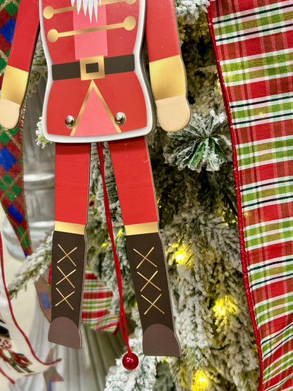 13.5 Inch Cardboard Toy Soldier Ornament