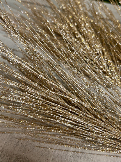 25 Inch Champagne Pine And Needle Branch