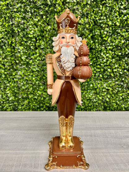 15 Inch Le Chocolate Nutcracker With Dessert