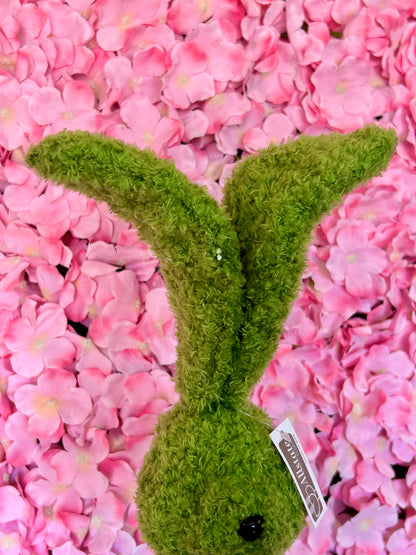 20.5 Inch Furry Moss Bunny Pick