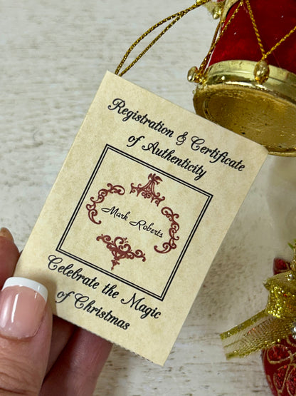 Mark Roberts Small 11 Inch Drummer Boy Elf