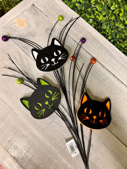 23 Inch Glitter Felt Cat Spray