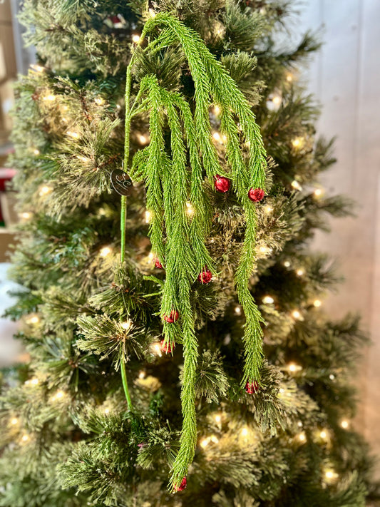 45 Inch Shimmering Hanging Ball Spray