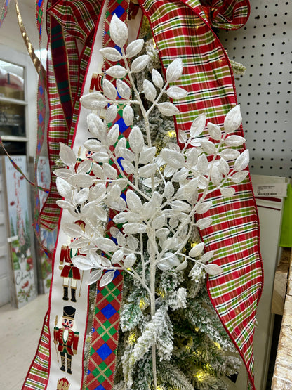 24 Inch Cream Mini Leaf Spray