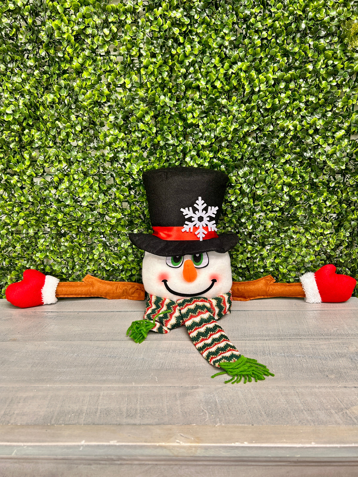3 Piece 17 Inch Traditional Snowman Decor Kit