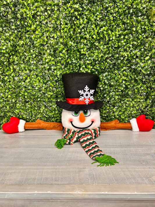 3 Piece 17 Inch Traditional Snowman Decor Kit