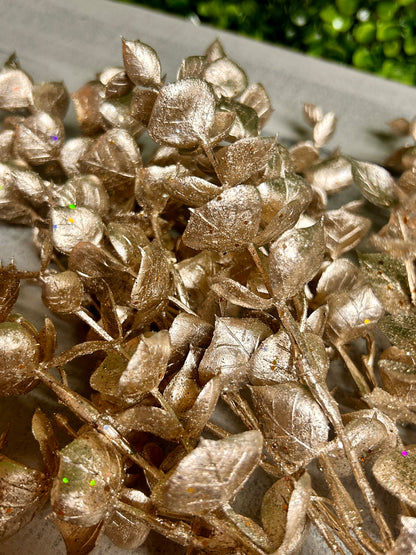 18 Inch Champagne Eucalyptus Bush