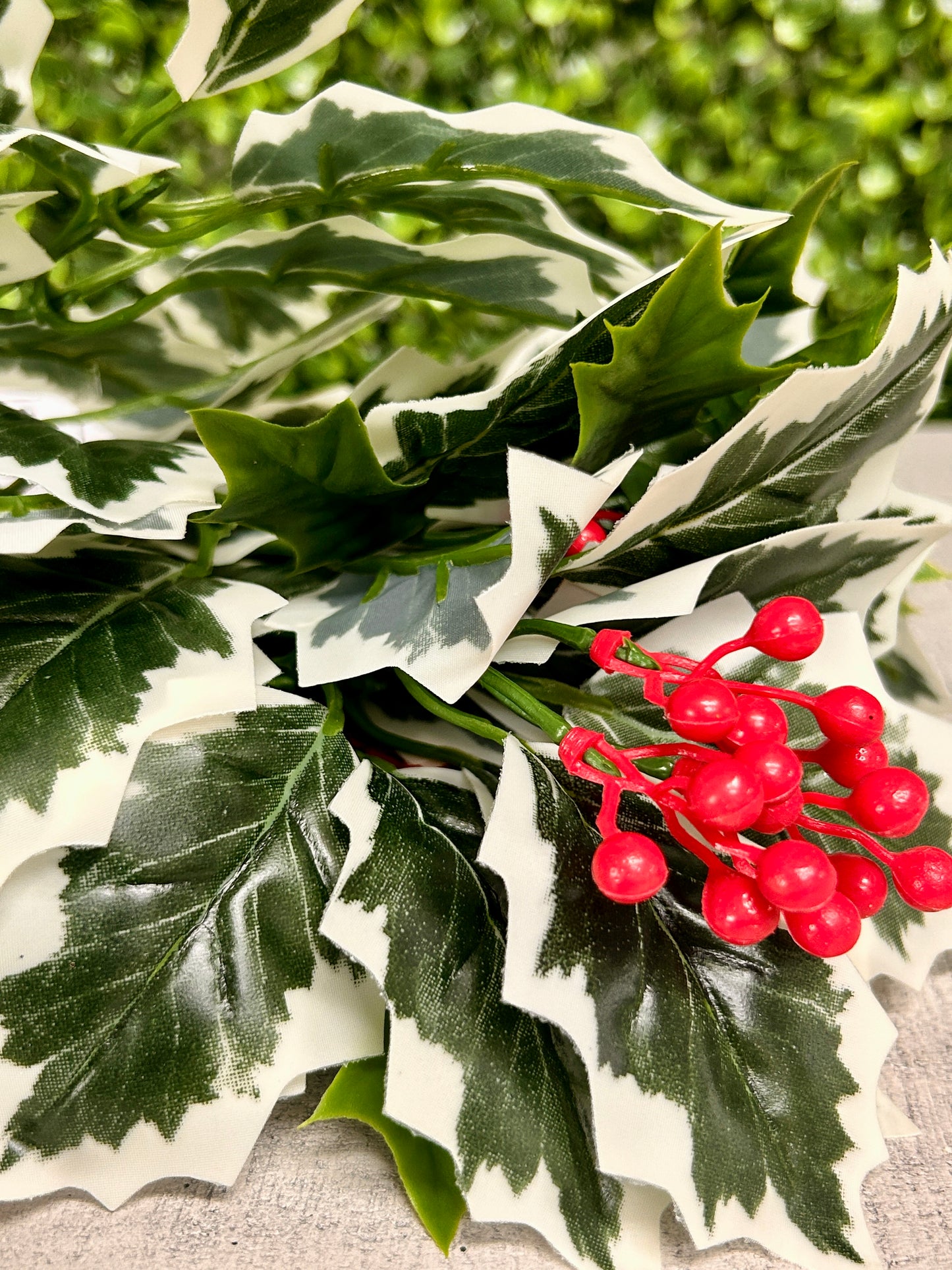 12.5 Inch Holly Berry Bush