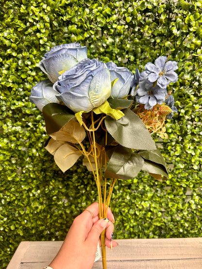 15 Inch Blue Rose Hydrangea Bush