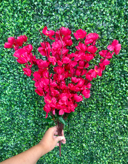 18 Inch Hot Pink Cherry Blossom Bush