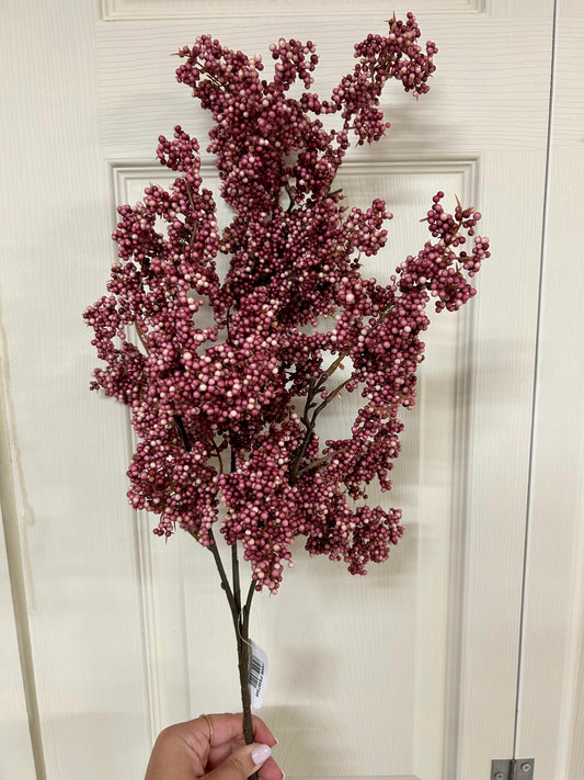 36 Inch Mini Styrofoam Pink Amaranthus Spray
