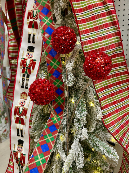 26 Inch Red Ice Ball Spray