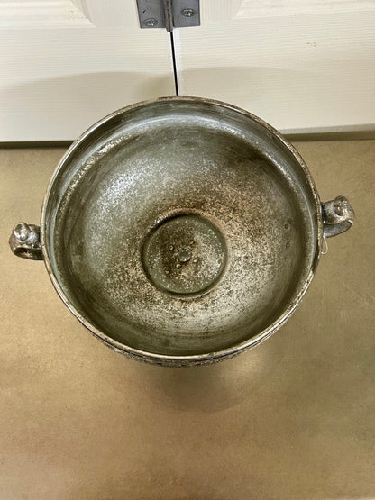 7.5 Inch Silver Moroccan Urn