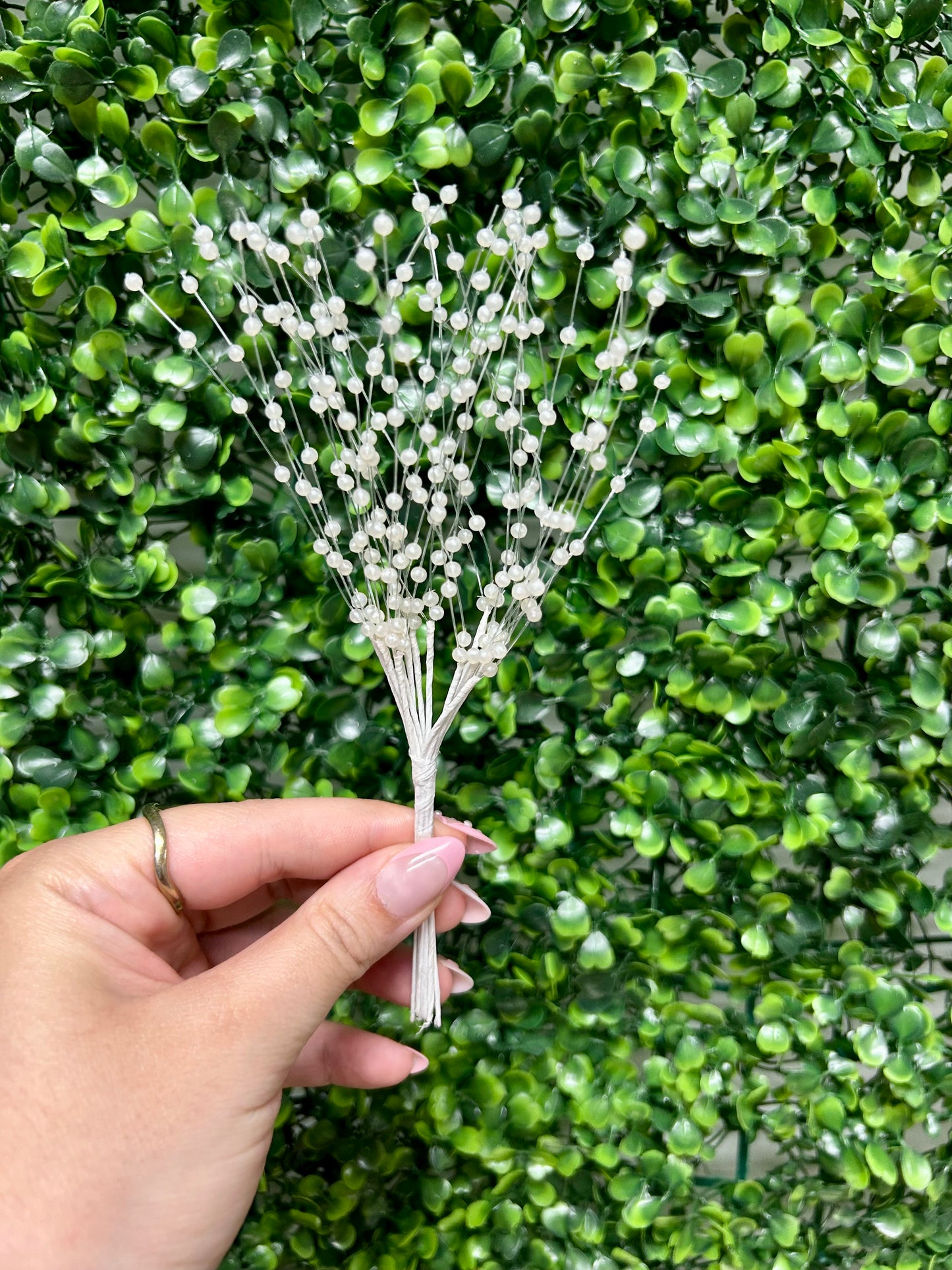 7 Inch Pearl Spray Bundles