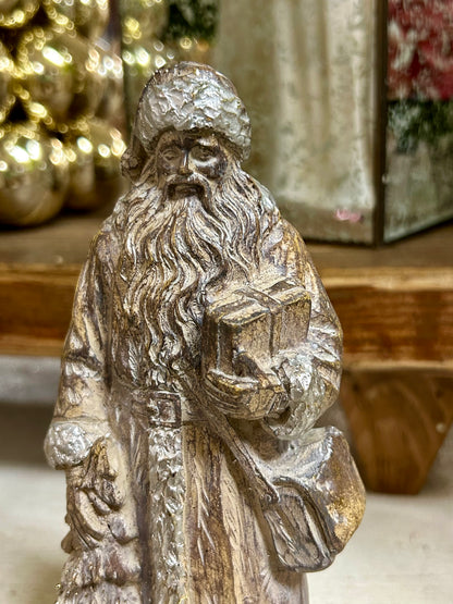 9.65 Inch Resin Holiday Santa Two Styles